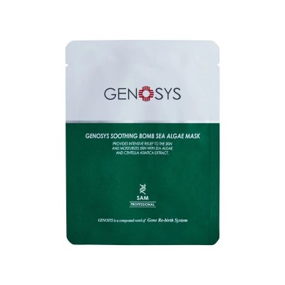 Genosys - Soothing Bomb Sea Algae Mask Успокояваща лист-маска с морски водорасли 1 бр.
