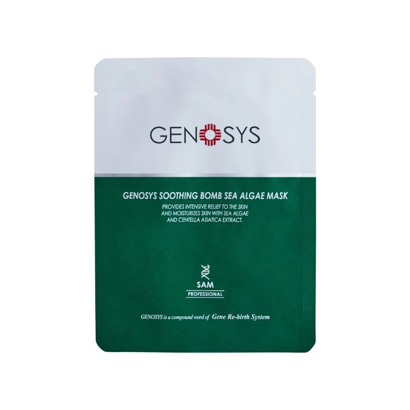 Genosys - Soothing Bomb Sea Algae Mask Успокояваща лист-маска с морски водорасли 1 бр.
