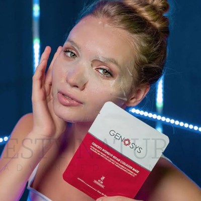 Genosys - Intensive Repair Collagen Mask Възстановяваща колагенова лист-маска 5 + 1 бр.