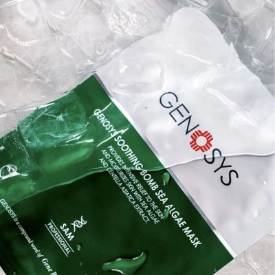 Genosys - Soothing Bomb Sea Algae Mask Успокояваща лист-маска с морски водорасли 1 бр.
