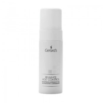 Gerard's RE-WHITE Почистващ биостимулиращ и избелващ мус-пяна микропилинг 160ml