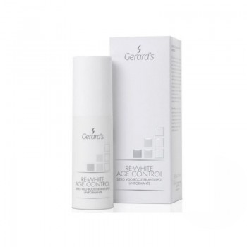 Gerard's RE-WHITE AGE CONTROL Избелващ антиейдж серум-бустер 30ml