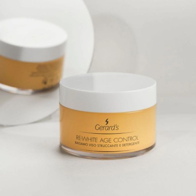 Gerard's RE-WHITE AGE CONTROL Face balm Балсам за почистване на лице и грим 150ml