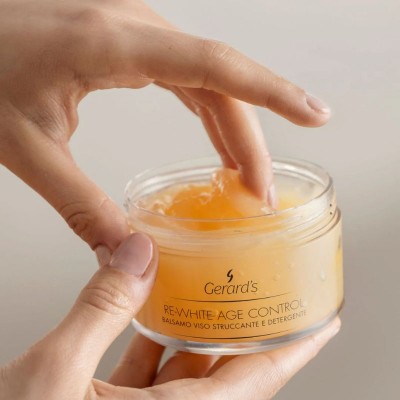 Gerard's RE-WHITE AGE CONTROL Face balm Балсам за почистване на лице и грим 150ml