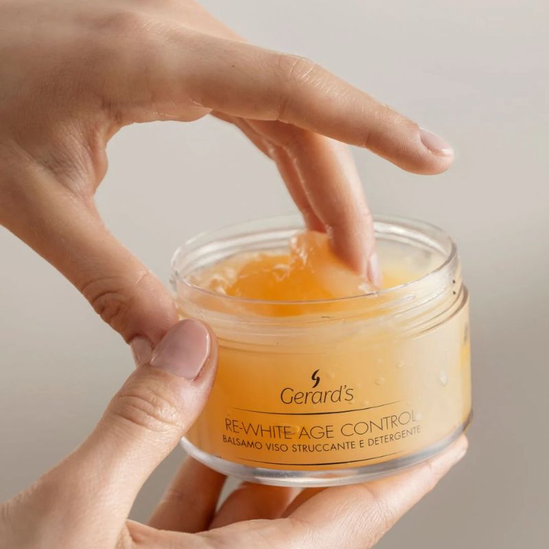 Gerard's RE-WHITE AGE CONTROL Face balm Балсам за почистване на лице и грим 150ml