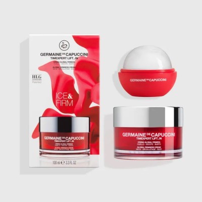 Germaine de Capuccini Timexpert Lift_IN Routine Ice & Firm Лифтинг крем за шия + Масажор