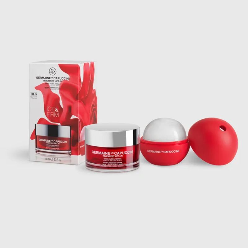 Germaine de Capuccini Timexpert Lift_IN Routine Ice & Firm Лифтинг крем за шия + Масажор