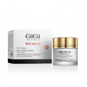 GIGI - New Age G4 Подмладяващ крем за шия и деколте 50ml