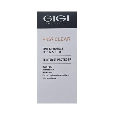 GIGI - PRS7 Clear Tint & Protect Serum SPF30 Успокояващ серум с цвят 30ml