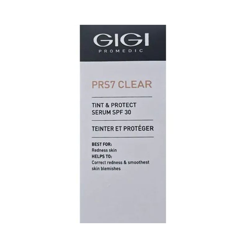 GIGI - PRS7 Clear Tint & Protect Serum SPF30 Успокояващ серум с цвят 30ml