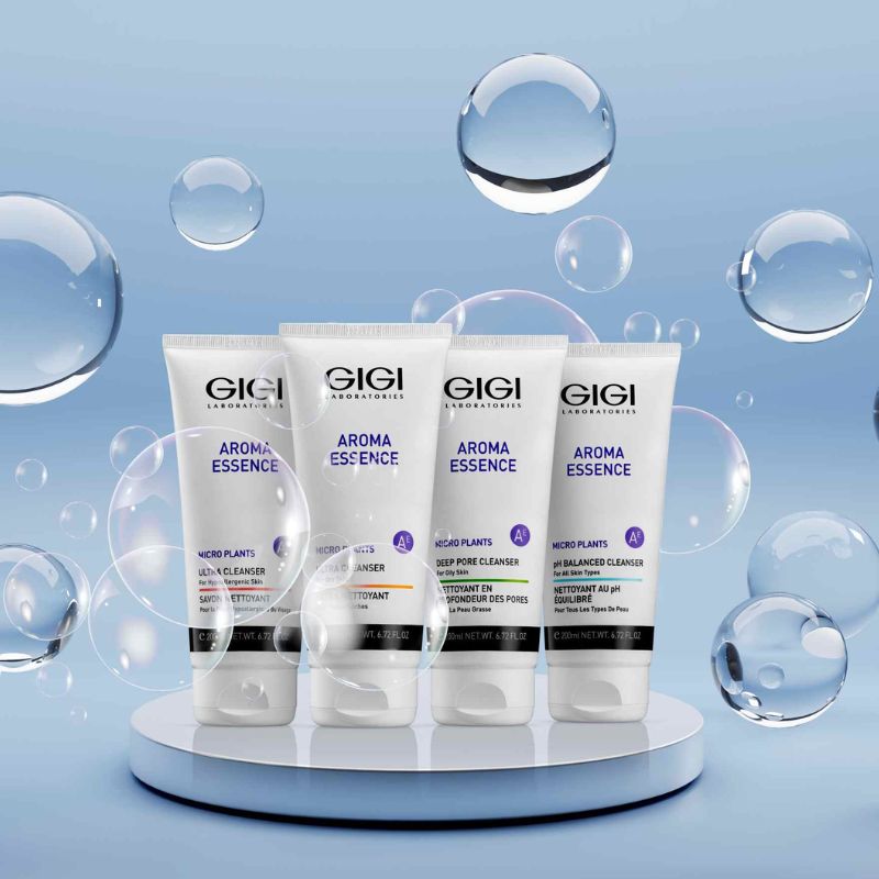 GIGI - AROMA Essence Почистващ гел за суха кожа 200ml
