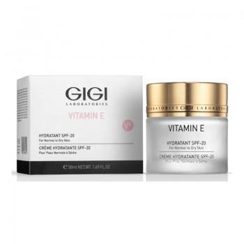 GIGI - Vitamin E  Овлажняващ крем нормална/суха кожа SPF20 50ml
