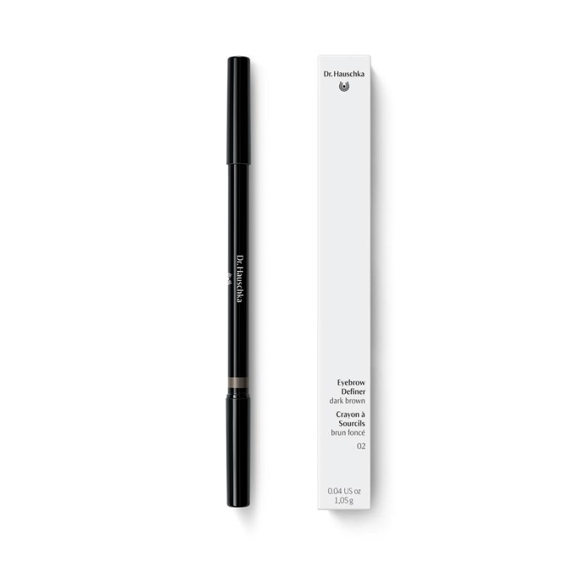 Dr. Hauschka Eyebrow Definer Молив за вежди - 02 тъмно кафяв 1.05gr