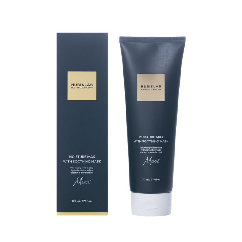 HUBISLAB Moisture Max with Soothing Mask Интензивно хидратираща маска за лице 230 ml
