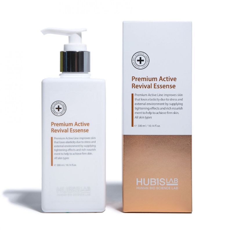 HubisLAB Premium Active Revival Essence Интензивно овлажняващ премиум био серум 300ml