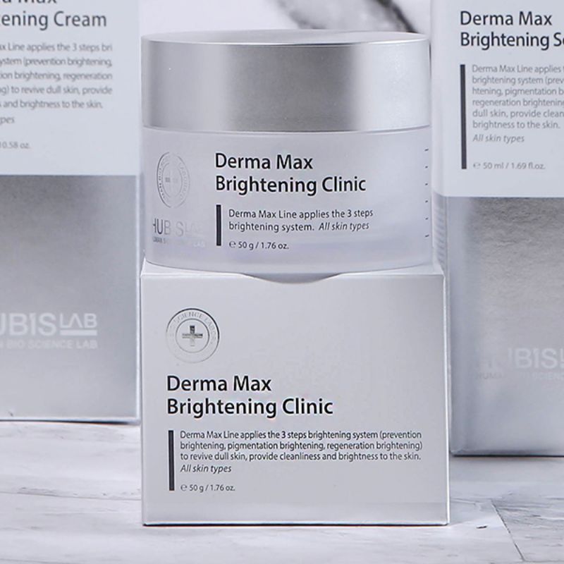 HubisLAB Derma Max Brightening Clinic Изсветляващ крем при пигментация