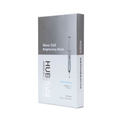 HubisLAB e+ Epiderma Nova Cell Brightening Лист-маска за изсветляване и блясък 5X35gr