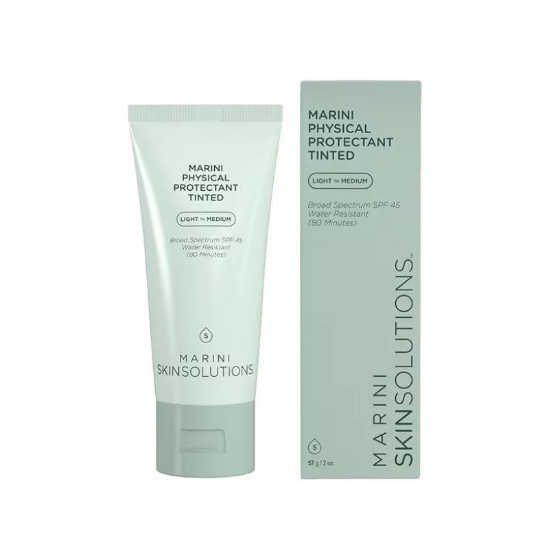 Marini SkinSolutions - Physical Protectant Tinted SPF45 Антиоксидантен слънцезащитен крем 57 g
