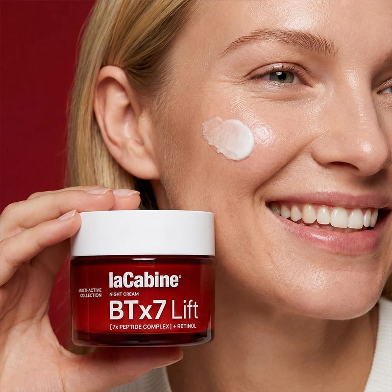 laCabine - BTx7 Lift Нощен крем за лице с ботокс и лифтинг ефект със 7 вида пептиди и капсулиран ретинол 50 ml