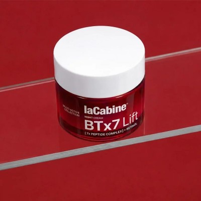 laCabine - BTx7 Lift Нощен крем за лице с ботокс и лифтинг ефект със 7 вида пептиди и капсулиран ретинол 50 ml
