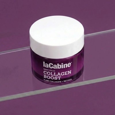 laCabine - Collagen Boost Night Cream Стягащ нощен крем с чист колаген и капсулиран ретинол 50 ml