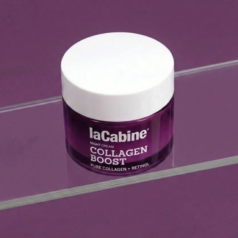 laCabine - Collagen Boost Night Cream Стягащ нощен крем с чист колаген и капсулиран ретинол 50 ml