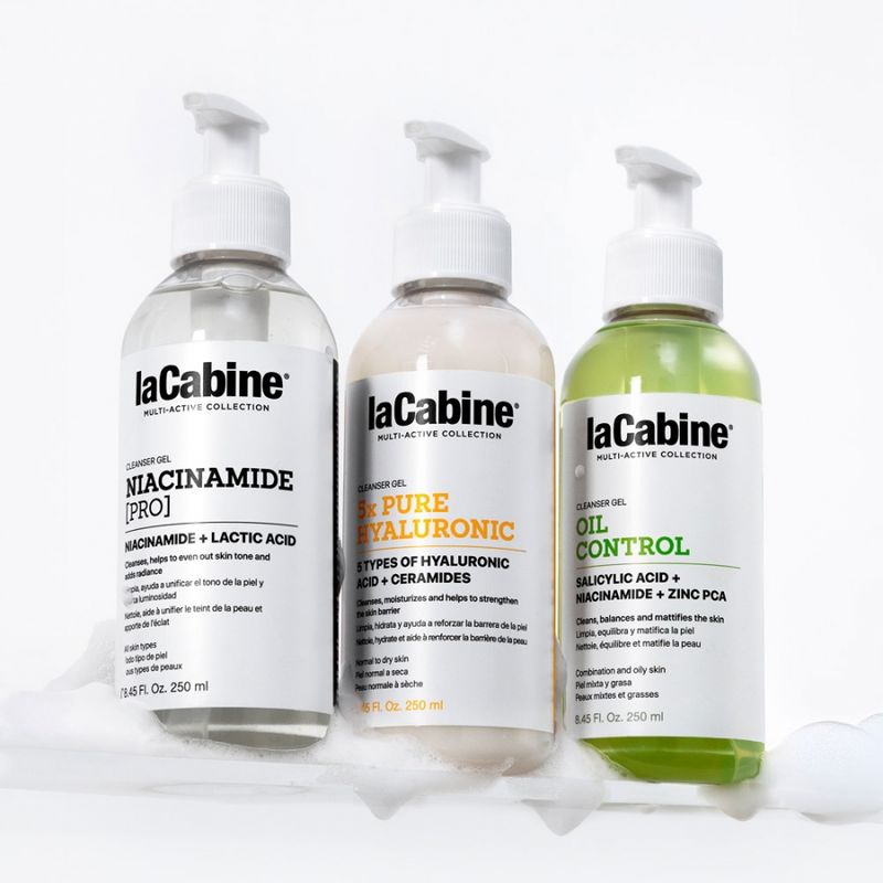 laCabine - 5x Pure Hyaluronic Cleanser Gel Почистващ гел за лице с 5 вида хиалуронова киселина 250 ml
