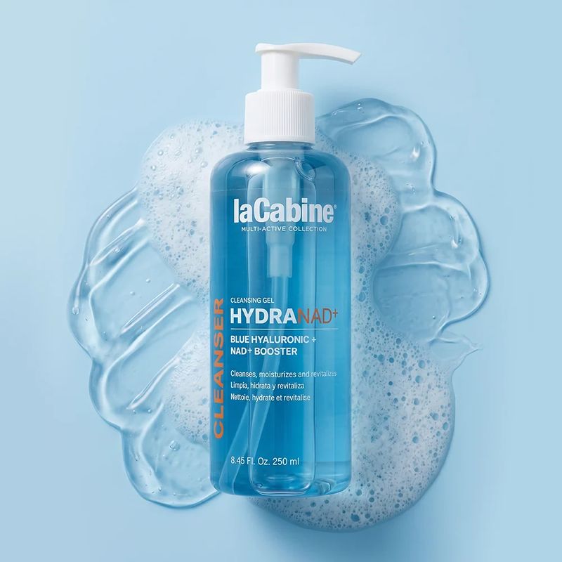 laCabine - HydraNAD+ Почистващ гел за лице с NAD+ Booster за дълготрайна хидратация и клетъчно ревитализиране 250 ml
