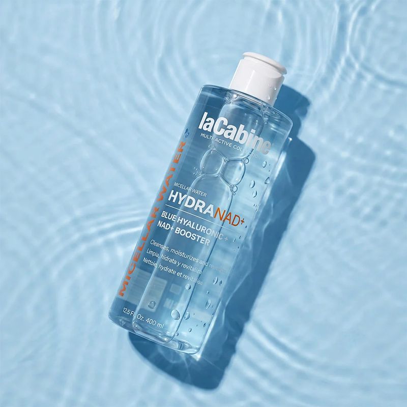 laCabine - HydraNAD+ Мицеларна вода с NAD+ Booster за дълготрайна хидратация и клетъчно ревитализиране 400 ml