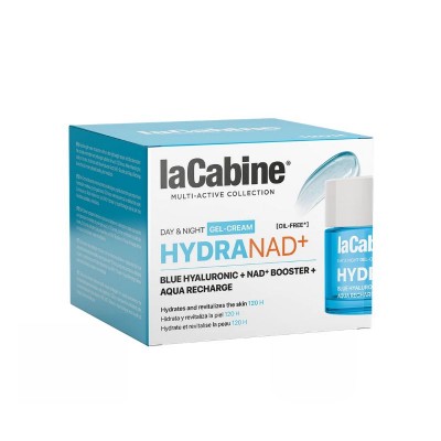 laCabine - HydraNAD+ Дневен и нощен крем-гел с NAD+ Booster за дълготрайна хидратация и клетъчно подмладяване 50 ml