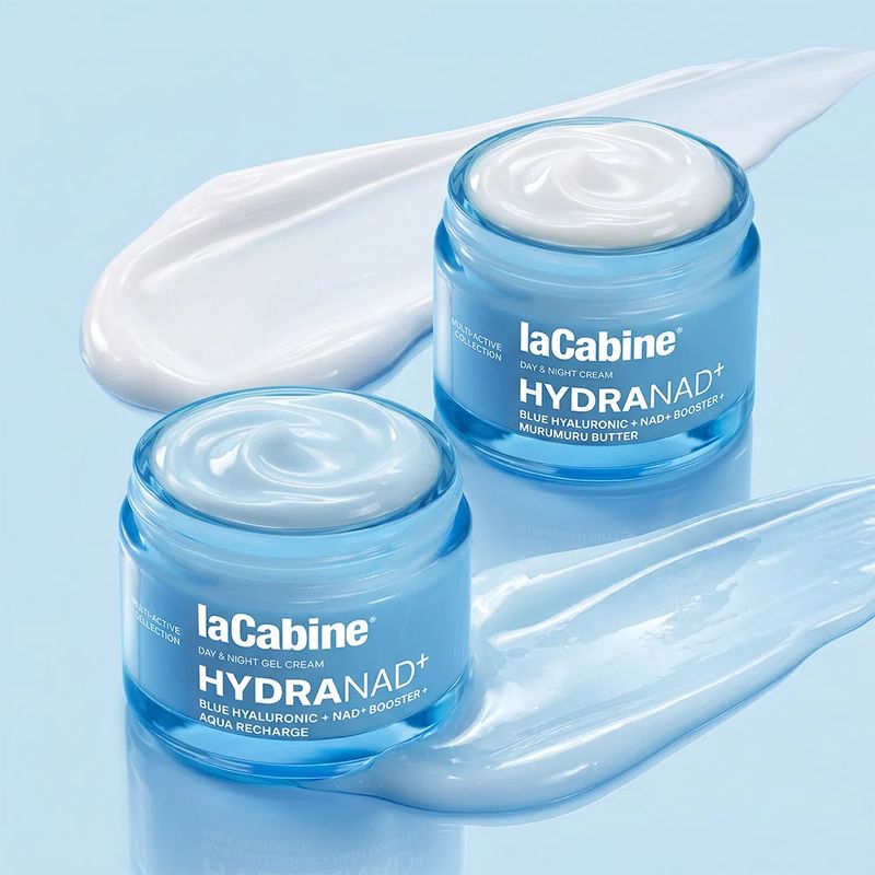 laCabine - HydraNAD+ Дневен и нощен крем-гел с NAD+ Booster за дълготрайна хидратация и клетъчно подмладяване 50 ml