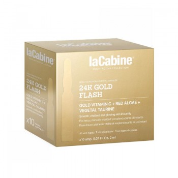 laCabine - 24K Gold Flash Effect Ampoules Ампули с 24К злато за моментален лифтинг 10бр. х 2ml