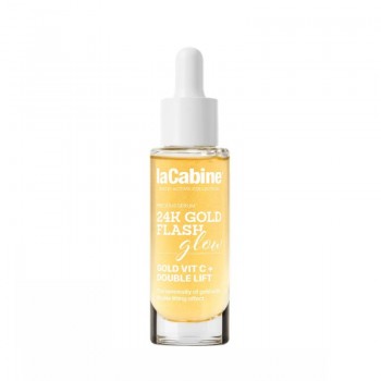 laCabine - 24K Gold Flash Glow Face Serum Серум за лице с 24К злато за моментален лифтинг 30 ml
