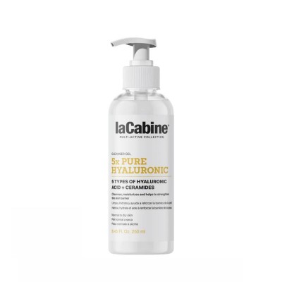 laCabine - 5x Pure Hyaluronic Cleanser Gel Почистващ гел за лице с 5 вида хиалуронова киселина 250 ml