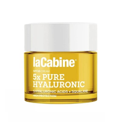 laCabine - 5x Pure Hyaluronic Cream Хидратиращ крем SPF30 против бръчки с 5 вида хиалуронова киселина 50 ml