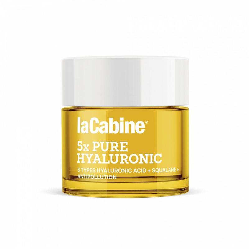 laCabine - 5x Pure Hyaluronic Cream Хидратиращ крем против бръчки с 5 вида хиалуронова киселина 50 ml