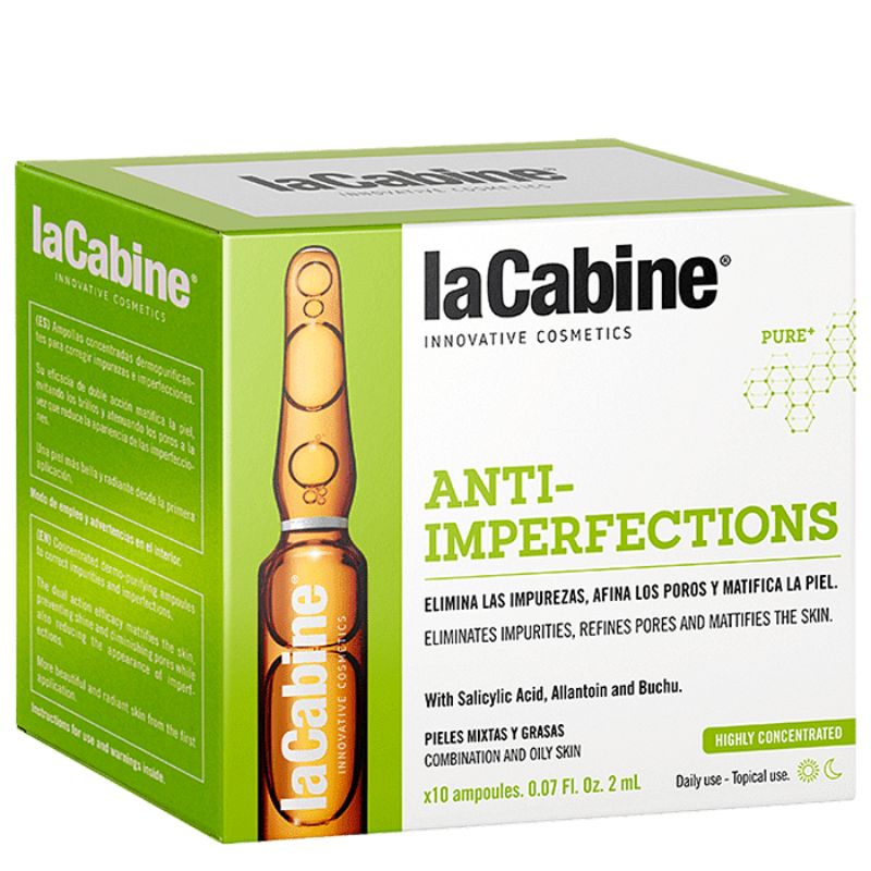 laCabine Ампули против несъвършенства за смесена и мазна кожа 10бр x 2ml
