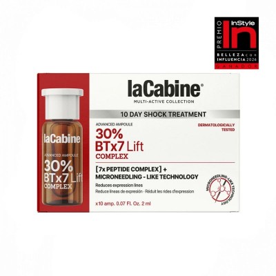 laCabine - BTx7 Lift Advanced Ampoules Шок ампули за лице с ботокс и лифтинг ефект със 7 вида пептида и био спикули 10 х 2 ml