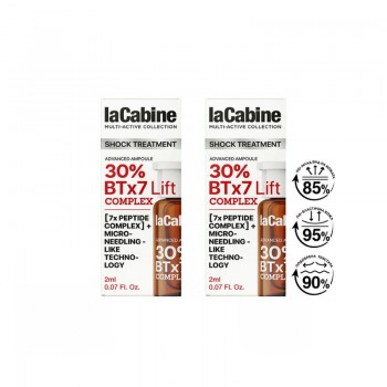 laCabine - BTx7 Lift Advanced Ampoules Шок ампули за лице с ботокс и лифтинг ефект със 7 вида пептида и био спикули 5 х 2 ml