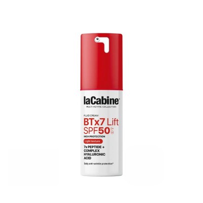 laCabine - BTx7 Lift Крем-флуид за лице SPF50 с ботокс и лифтинг ефект със 7 вида пептиди и хиалуронова киселина 30 ml