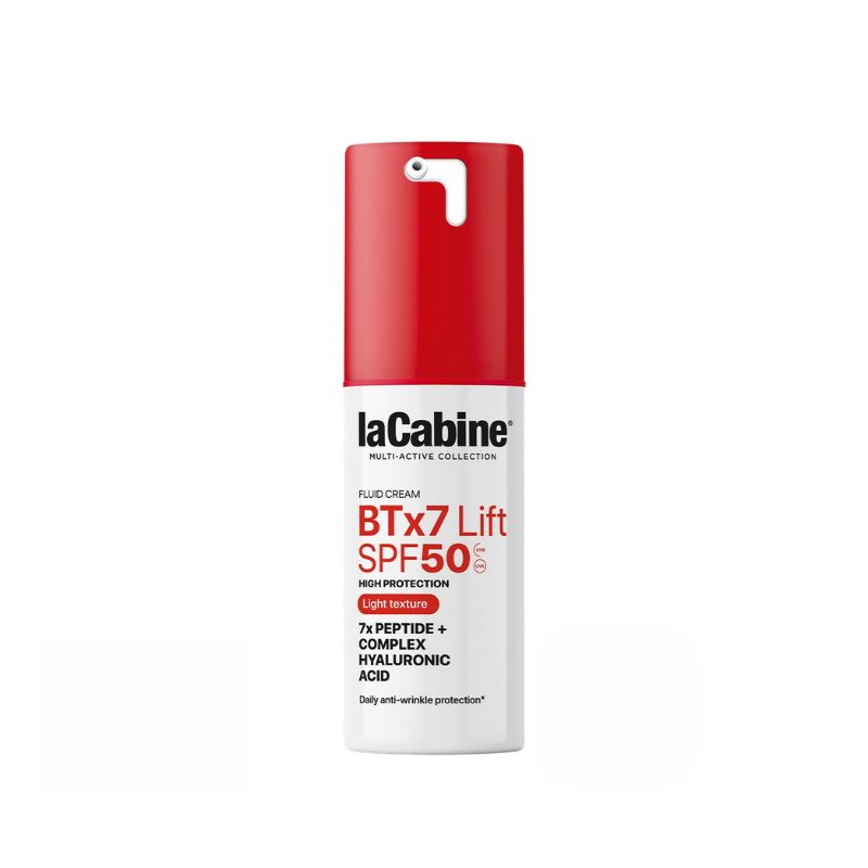 laCabine - BTx7 Lift Крем-флуид за лице SPF50 с ботокс и лифтинг ефект със 7 вида пептиди и хиалуронова киселина 30 ml