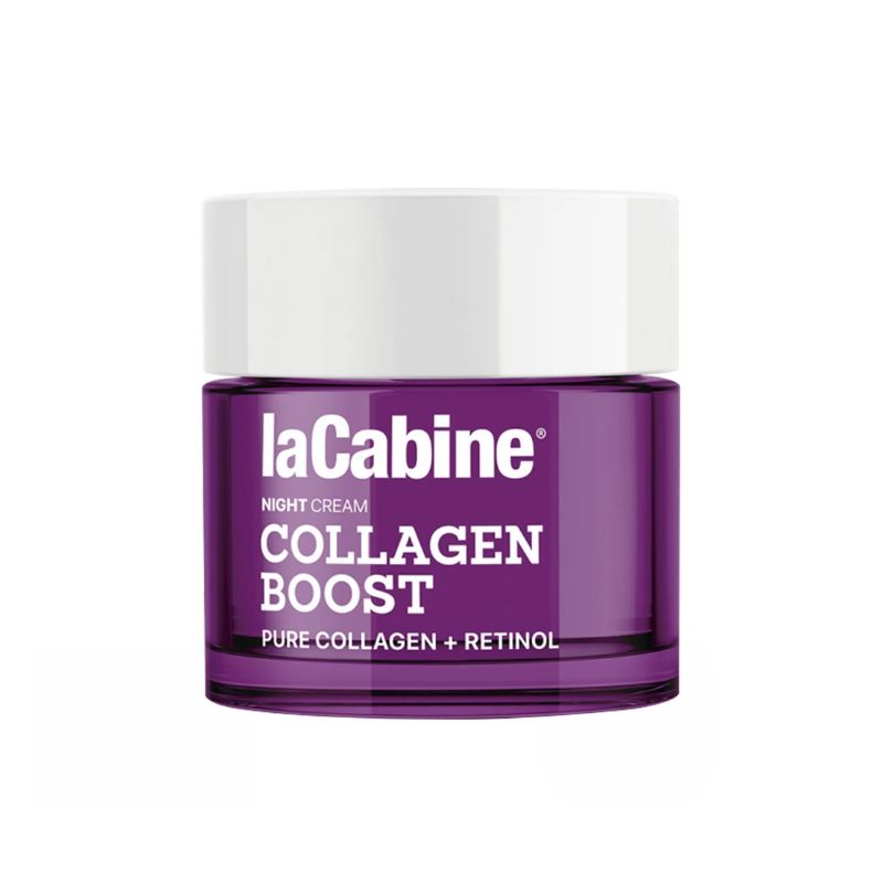 laCabine - Collagen Boost Night Cream Стягащ нощен крем с чист колаген и капсулиран ретинол 50 ml