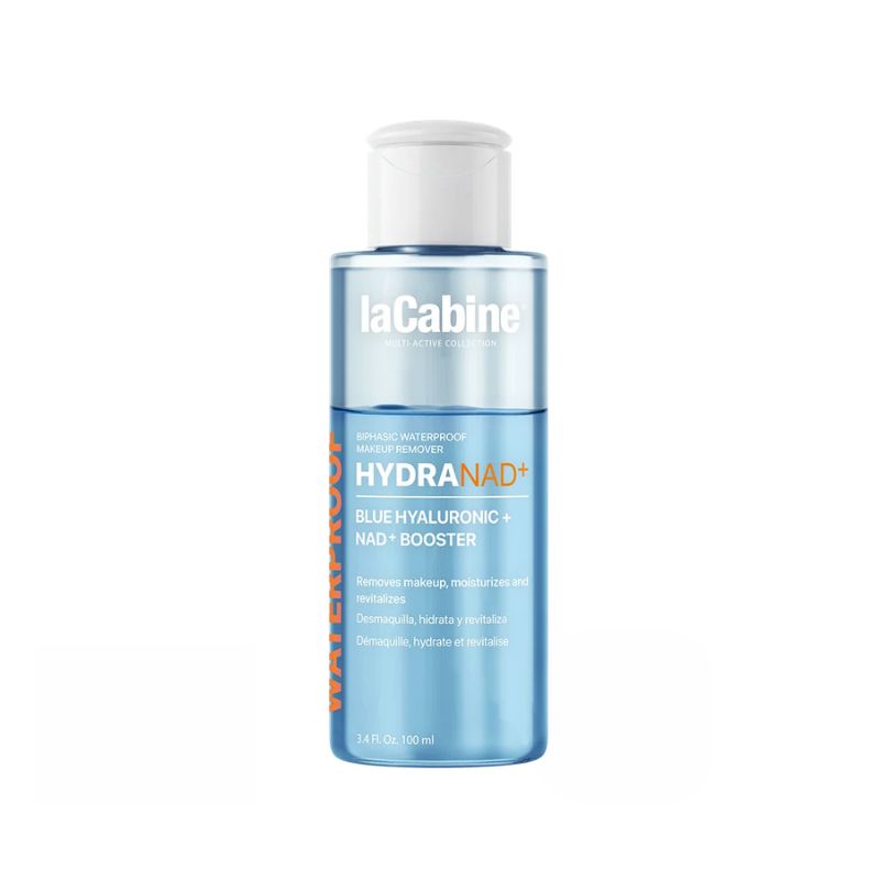 laCabine - HydraNAD+ Двуфазен лосион за почистване на грим с NAD+ Booster за хидратация и клетъчно ревитализиране 100 ml
