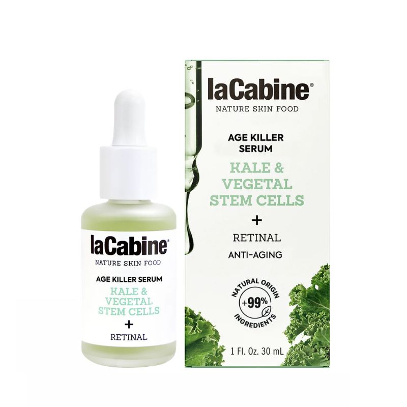 laCabine - Nature Skin Food Age Killer Serum Серум против стареене с РЕТИНАЛ и РАСТИТЕЛНИ СТВОЛОВИ КЛЕТКИ 30 ml