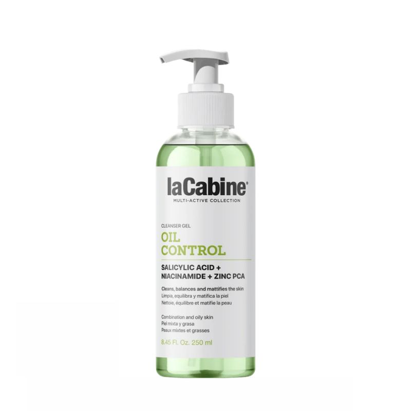 laCabine - Oil Control Cleanser Gel Почистващ гел за лице за регулиране на омазняването 250 ml