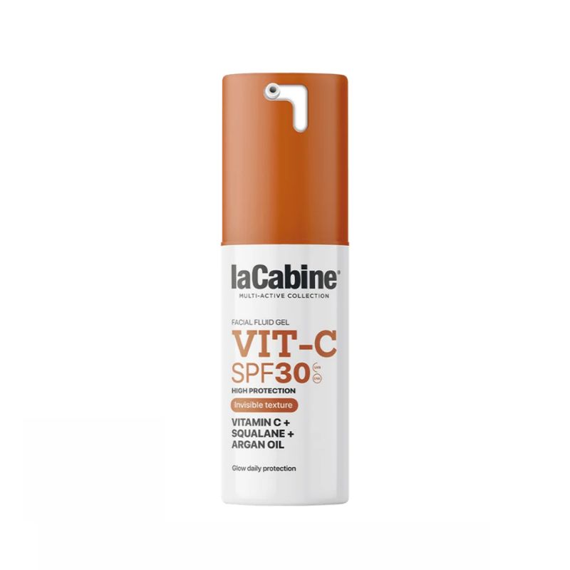 laCabine - Vit-C SPF30 Facial Fluid Gel Флуид-гел за лице слънцезащита SPF30 и витамин С 30 ml