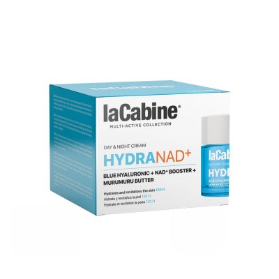 laCabine - HydraNAD+ Дневен и нощен крем за лице с NAD+ Booster за дълготрайна хидратация и клетъчно подмладяване 50 ml