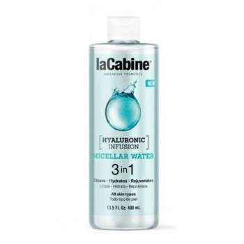 laCabine - Hyaluronic Infusion Подмладяваща почистваща мицеларна вода 3 в 1 400 ml