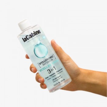 laCabine - Hyaluronic Infusion Подмладяваща почистваща мицеларна вода 3 в 1 400 ml