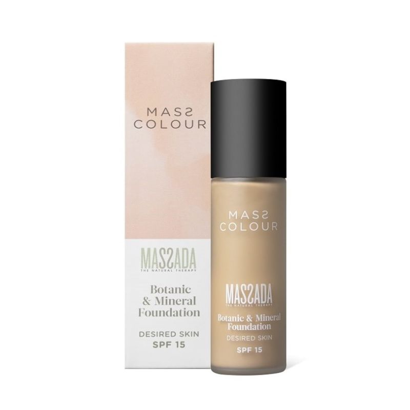 Massada - Masscolour SPF15 Ботаник и минерален фон дьо тен Nº0